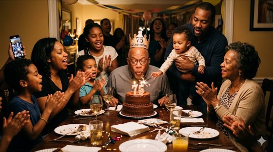 A family birthday