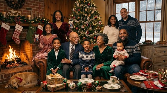 A family Christmas