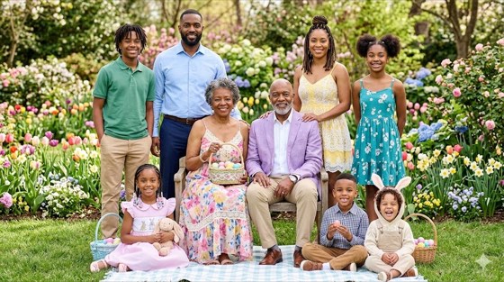 An Easter gathering